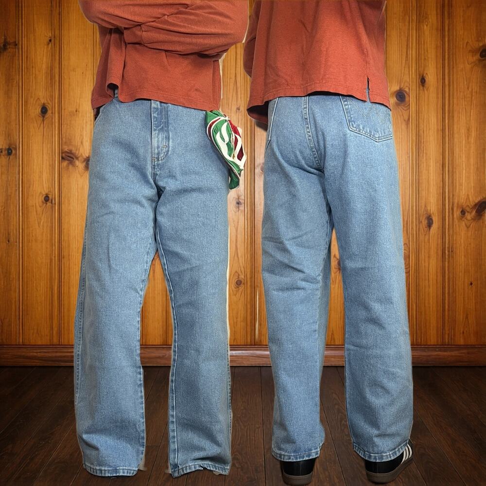 American Vintage 40x30 Straight Leg Jeans Blue Denim Classic